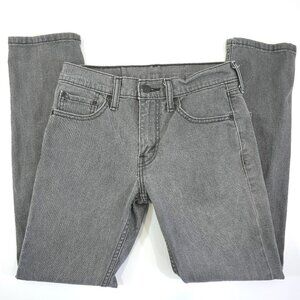 Levi's Mens 511 Slim Fit Jeans Size 30x32 Grey Stretch Denim